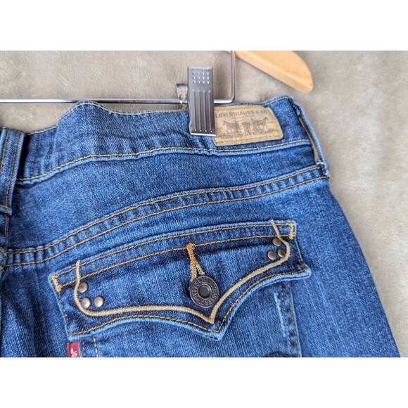 LEVI'S 515 Boot Cut Medium Blue Denim Jeans  14M 155160065 - Picture 5 of 9